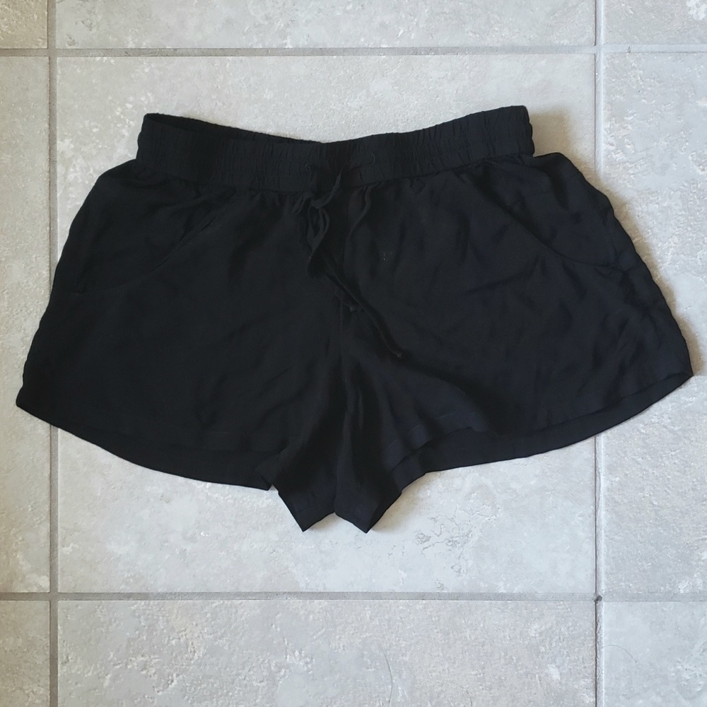 French connection black shorts